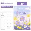 Learning Plan 2026 Schedules Notebook Work Efficiency Agenda Planner Planner Notebook  Students