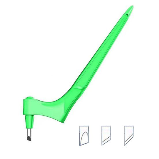 Craft Cutting Pen with 360-Degree Rotating Blades Stainless Steel Art Cut Tool with 3 Interchangeable Blades Crafting Cutter for Stencil Scrapbook DIY