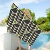 Orla Kiely Leaf Flower Big Microfiber Beach Towels Quick Dry Towel Sand Beach Towels Pool Towel for Travel Swim Pool Yoga