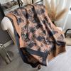 Leopard Print Long Scarf Thermal Scarf Women'S Thickened Women'S Scarf Cape Shawl