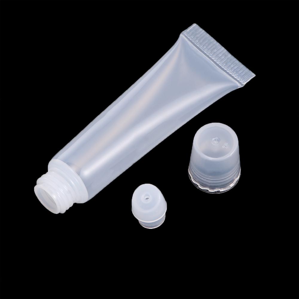 Plastic Refillable Bottle Soft Tube Lipstick Tube Cosmetic Tools Lip Gloss Tube Cosmetic Containers