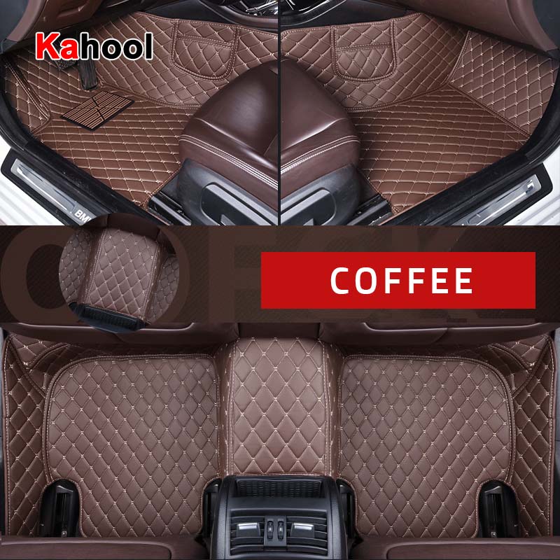 KAHOOL изготовленные на заказ автомобильные коврики для BMW X3 E83 F25 G01 X3M автомобильные аксессуары нога