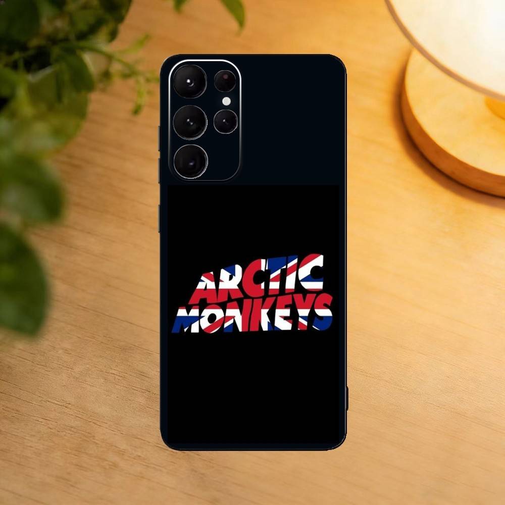 Чехол для телефона с логотипом группы A-Arctic M-Monkeys Для Samsung S25, S24, S21, S22, S23, S30, Ultra, S20, Plus, Fe, Lite Черный корпус