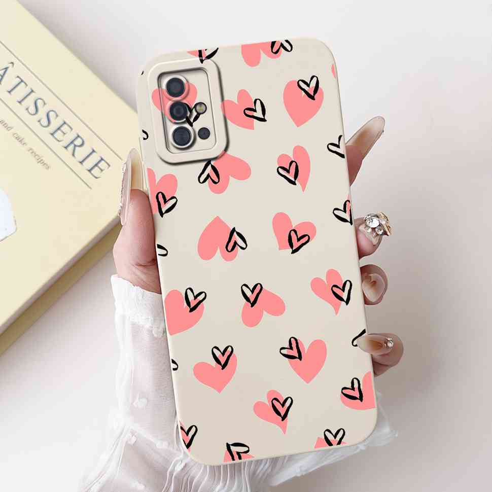For Samsung Galaxy A51 4G 6.5" Case SM-A515F Fashion Painting Soft Silicone TPU Cover For Samsung A 51 SM-A515FN SM-A515X Bumper
