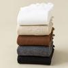 Solid Color Five Finger Long Socks Anti-slip Mid-tube Stocking Women  Spring Summer