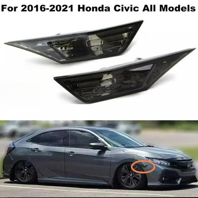 Для HONDA CIVIC 2016 2017 2018    FC1 34350-TET-H01 34300-TET-H01 Маркер Поворотника Боковой Фонарь Крыла Лампа Лист 2шт
