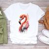 (Asian Size) Tee Top Dragonfly Lovely Trend Clothing Casual Short Sleeve Fashion Tshirt Women Print Lady Female Graphic T-shirt