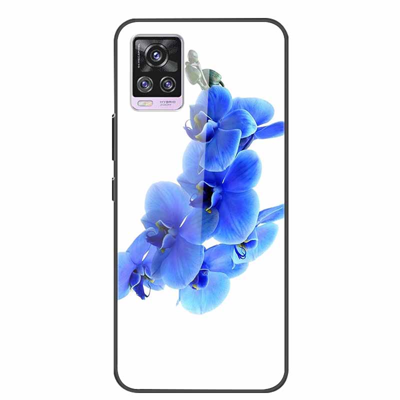 6.44" Tempered Glass Case For Vivo V20 Pro Case V 20 Pro Soft Bumper Hard Back Cover For Vivo V20 Pro 2020 Phone Case Coque Para