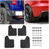 Easy To Clean Universal Car Mud Guards Easy Installation Against Dirt And Debris For Family Cars Outdoor Adventures 4pcs