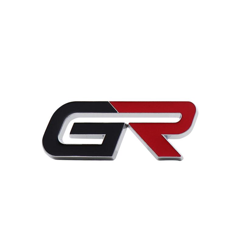 3D Стайлинг автомобиля GR sport GAZOO Racing для капота, крыла, багажника, задней крышки, шильдик, наклейка, эмблема