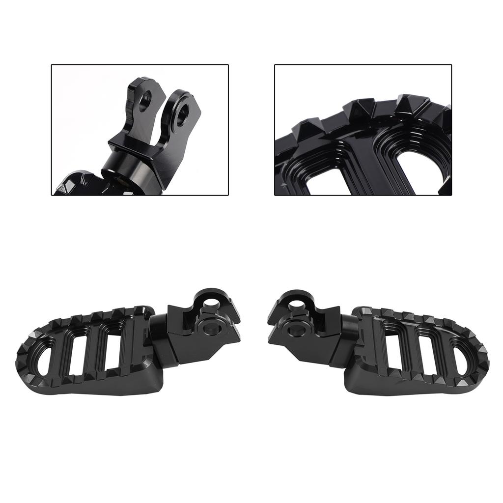 Front Footrests Foot Pegs Fit for HONDA CL250 CL300 CL500 Trail 125 2023-2024