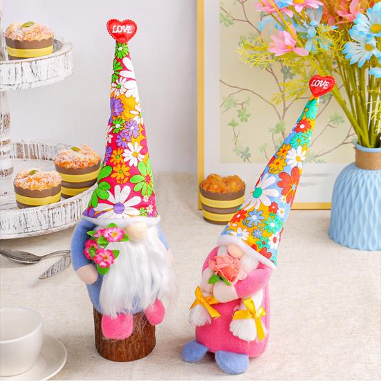 Birthday Faceless Doll Dwarf Gnome Doll Faceless Old Man Doll Party Wedding Decoration Venue Layout Props