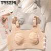 Lingerie Women's Thin Anti-sagging Breast Tightening Bra Large-sized Bra Without Underwire Push Up Bra