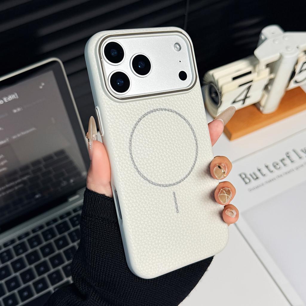 Матовый Чехол Для Телефона С Рисунком Личи, Магнитный, Для iPhone 17 Air 16 16E 15 14 13 12 11 Pro Max Plus, Для Magsafe, Мягкий Чехол Из ТПУ