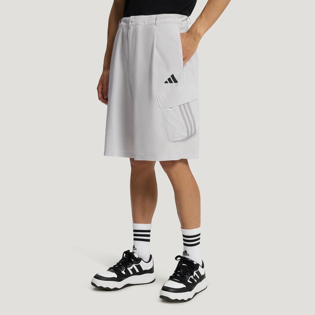 Adidas Casual Shorts Men's Light Gray Moderate LE1259