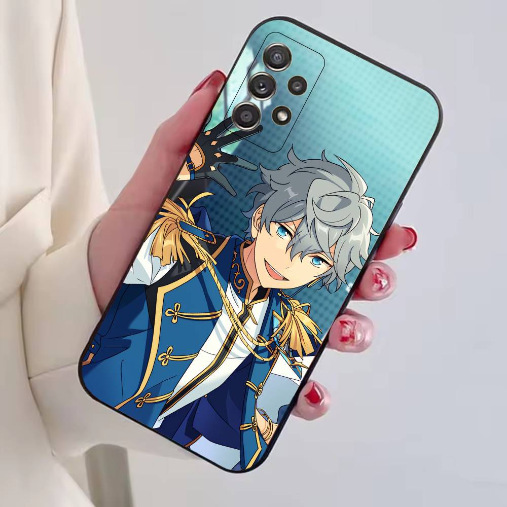 Чехол для телефона Ensemble Stars I-Izumi Sena для Samsung S25, S24, S21, S22, S23, S30, Ultra, S20, Plus, Fe, Lite, Note 10, Черный