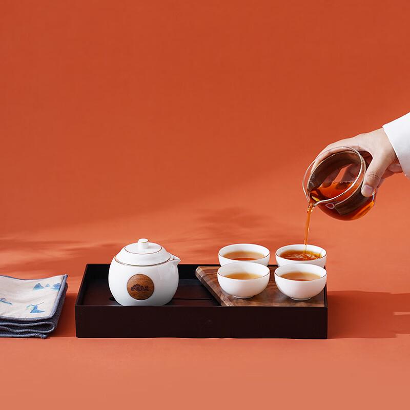 Portable Ceramic Kung Fu Tea Set