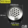 10pcs Stainless Steel Round Ventilation Cover Air Vent Louver Mesh Hole for Wardrobe Shoe Cabinet Furniture Accessories