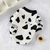 1Pc Small Dog Autumn/Winter Flannel Pet Clothing Cute and Warm Teddy Cat Clothing Comfortable