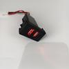 Dual USB Port Car Charger 2.1A Rocker Adapter Socket Light Built-In Socket For Transport T4 Car Dual USB Charger Car Accessories