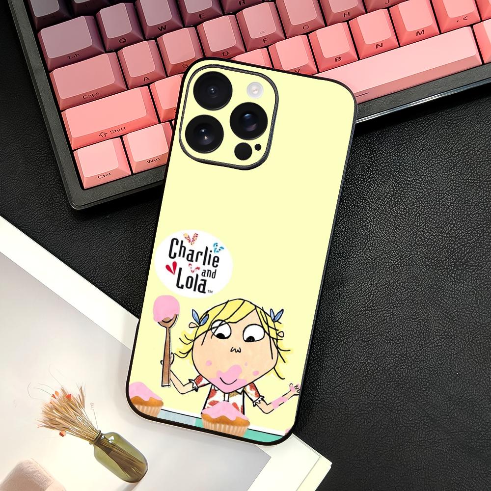 Аниме Человек-паук и Лола Чехол для телефона для IPhone 16 15 14 13 12 11 PRO MAX PLUS Mini TPU Мягкий и приятный для кожи Чехол