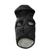 Warm Fleece Dog Coat Hoodie For Small Medium Dogs Winter Puppy Clothes Jacket With D-ring Thick Cozy Pug Dachshund Parka Costume