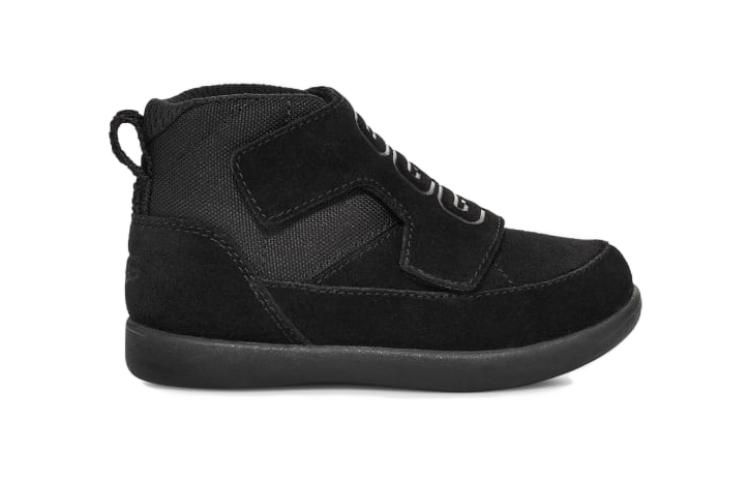 UGG Замшевые ботинки с низким голенищем для детей Черные Детские 1143650T-BLK