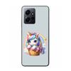 Милый Чехол для Телефона с Единорогом для Xiaomi Redmi 12 13C 14C 12C Note 14+ 13 Pro 5G Plus 10 10A 10C 9 9A 9C 9T 8 8A K70 Pro Прозрачный T