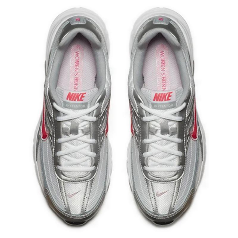 Nike Женские кроссовки Initiator Серебристый Красный 394053-101