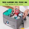 Insulated Lunch Bag Bento Pack Aluminum Foil Rice Bag Meal Pack For BMW M Sport M2 M3 M4 M5 M6 E46 E90 E60 F10 F20 E87 X3 X6