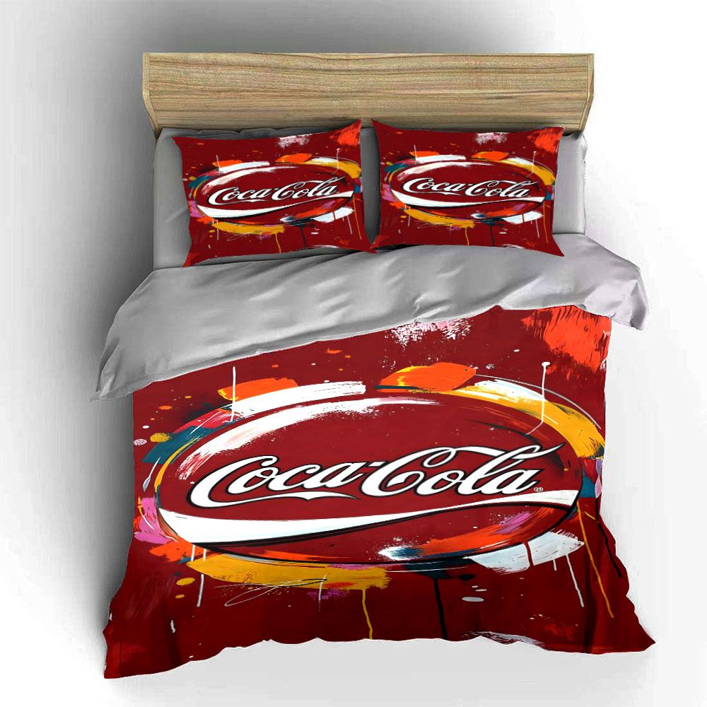 "Vivid soda pop splash" Bedding sets Duvet covers Pillowcases(1* Duvet Cover 2* Pillowcases without duvet insert)