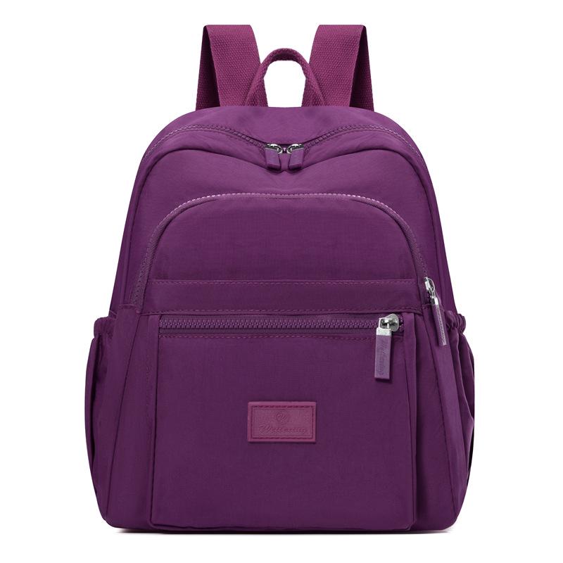 Stylish Washed Cloth Lightweight Women's Backpack – Essential for Casual Travel, Large Capacity, New Style and Hot-Selling.
