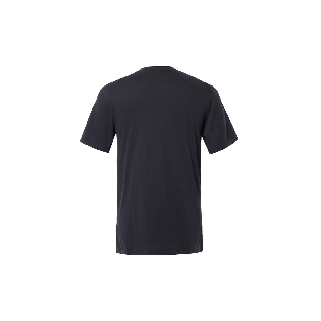 Nike Тренировочная футболка с короткими рукавами Dri-FIT с буквенным принтом, мужские топы, черные FD0135-010