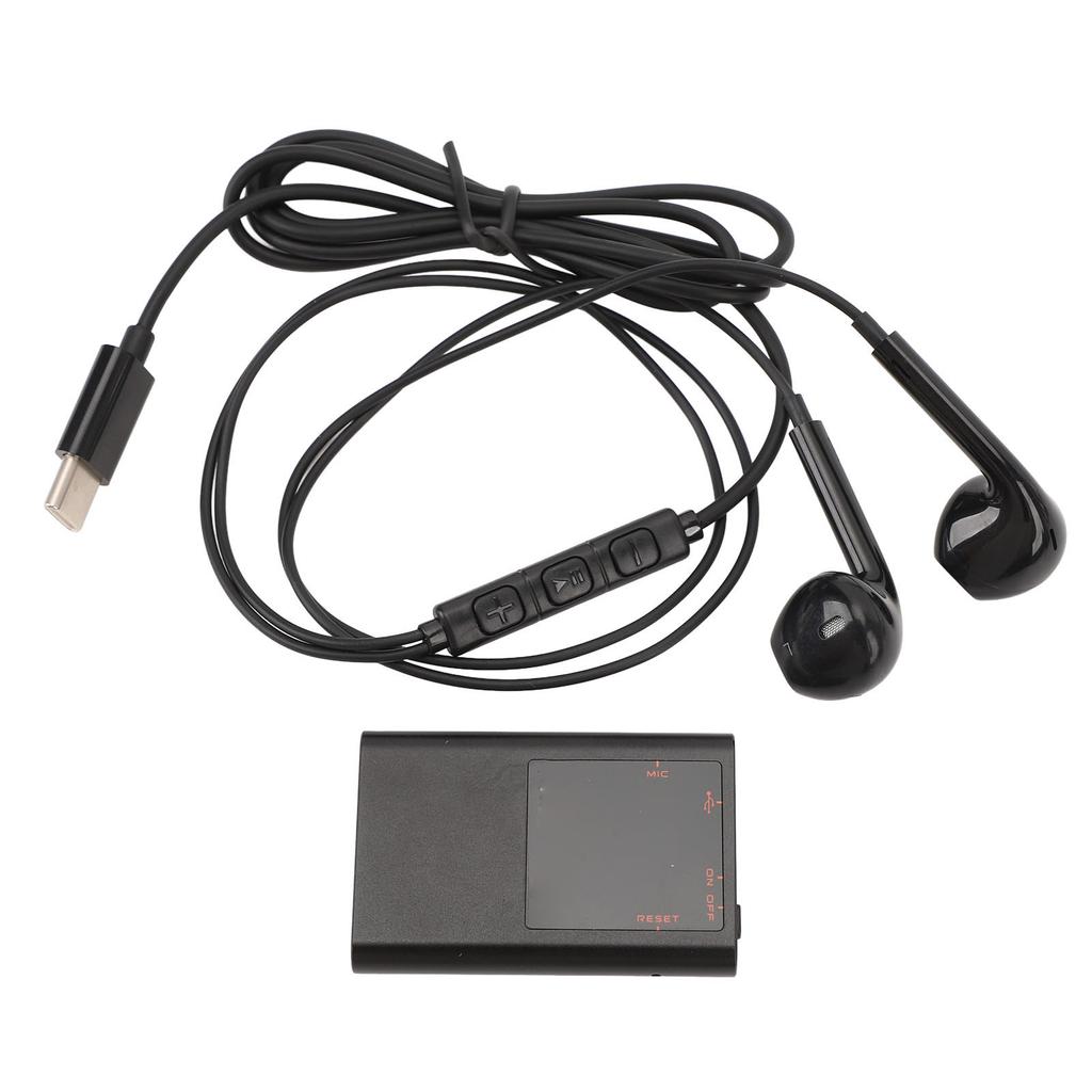 Диктофон с функцией шумоподавления AI, записывающее устройство с памятью на 750 часов, активируемое голосом