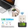 150 Мбит/с Mini USB WiFi адаптер 2,4G Беспроводная сетевая карта WiFi адаптер для ноутбука ПК Бесплатный драйвер