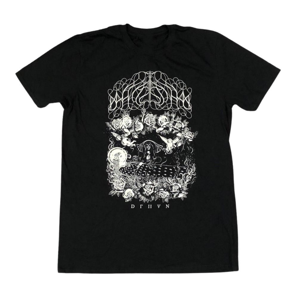 D R H V N Футболка группы Deafheaven Классическая Черная Унисекс S-5XL 1J0164 Унисекс Футболка