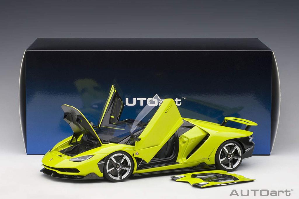 AUTOart Lamborghini Centenario Roadster светло-зеленый Готовый продукт 1/18