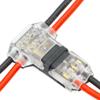 T Shape Safe Conductor Terminal Block Stripping Connector Cable Clamp Wire Wiring Connector