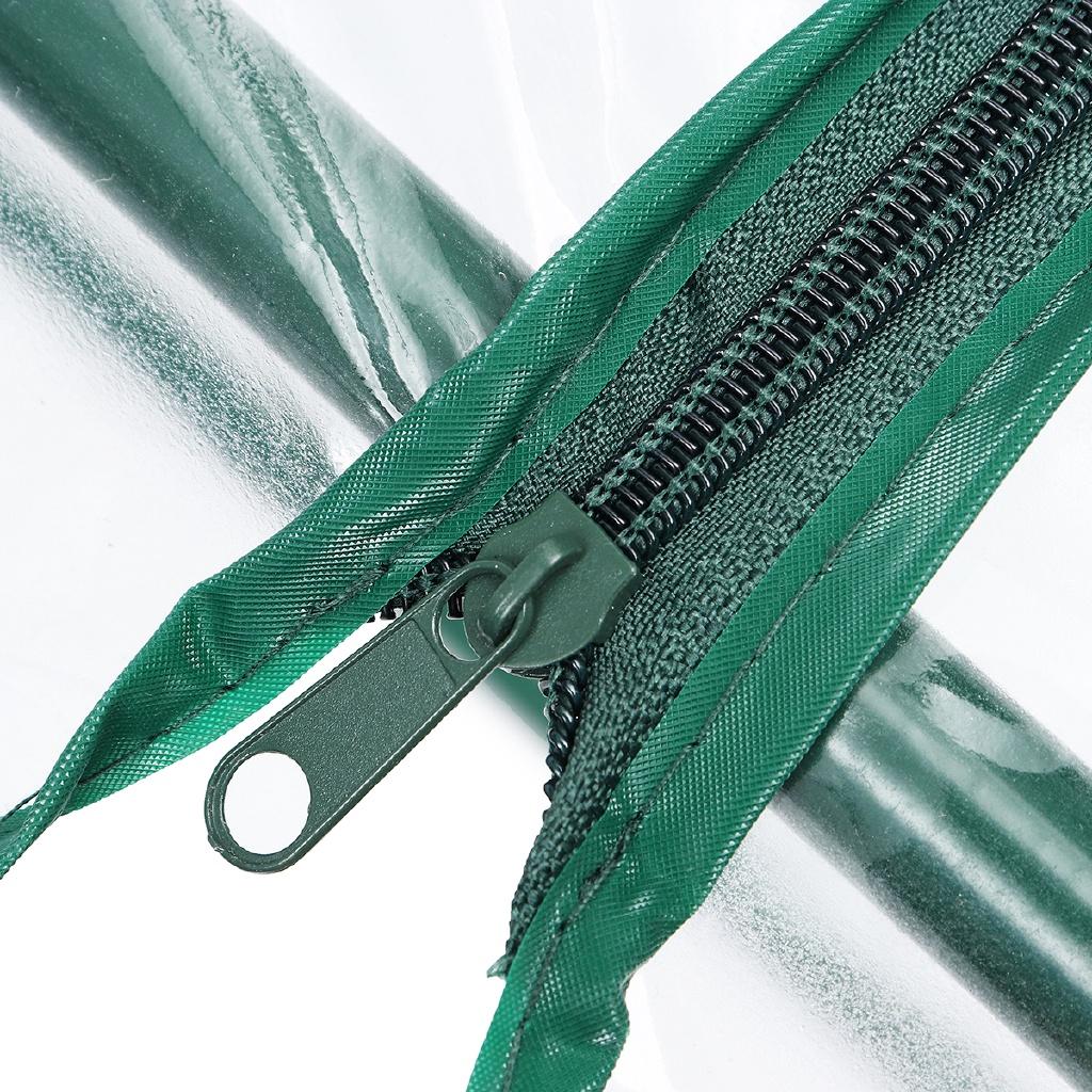 Уличный каркас для укрытия растений, съемный стальной, на молнии, садовая теплица, ПВХ, теплый сад, бытовая теплица для растений