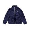 Embroidered Logo Zip-Up Stand Collar Jacket Men Jackets Blue DA0032-410