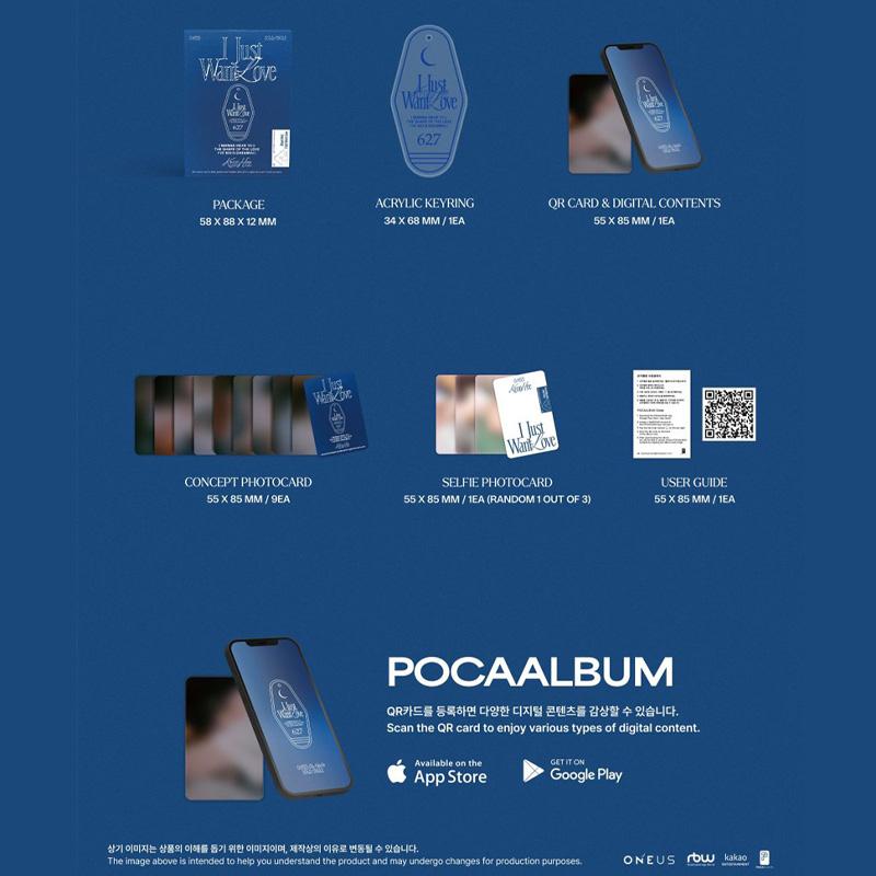 KEONHEE (ONEUS) – Сольный сингл «I Just Want Love» (ПОКААЛЬБУМ Вер.)