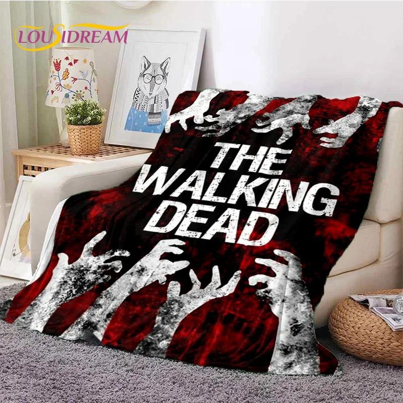 Ходячие мертвецы Линкольн TWD Мягкое фланелевое одеяло для кроватей Спальни Дивана Пикника, Плед для Накрытия на Улице Отдыха Дневного Сна Подарок
