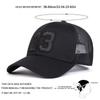 Unisex 23 Embroidery Baseball Net Caps Hip Hop Cap Spring Summer Outdoor Adjustable Casual Hats Sunscreen Hat