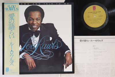 LP Пластинка ЛУ РОУЛЗ Поговори со мной 25AP1852 ФИЛАДЕЛЬФИЯ I 1979 Япония Оби СоулФанк Б/У