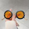 Punk Round Sunglasses Men Vintage Multi-color Shades Women New In Trendy Cute Retro Luxury Brand Design Sun Glasses