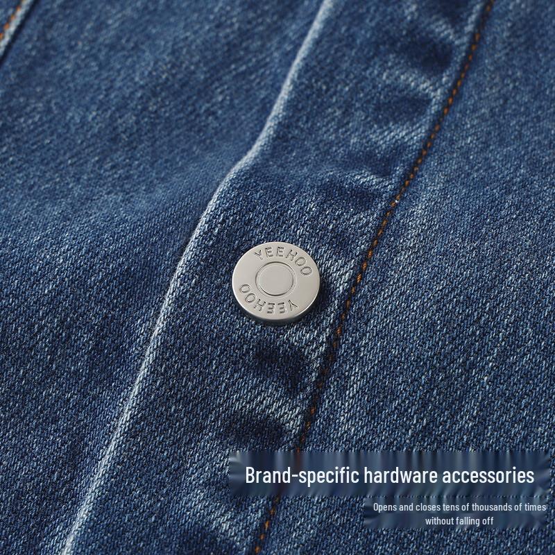 YEEHOO Boys' Cotton Denim Jacket