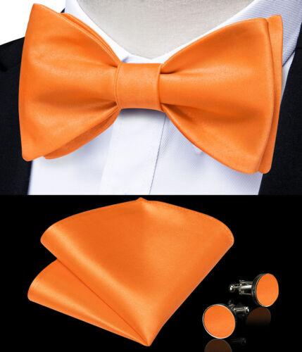 Мужской шелковый галстук-бабочка, регулируемый синий галстук-бабочка, набор запонок с цветочным принтом пейсли