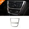 Для Buick Encore Opel/Vauxhall Mokka 2012-2016 автомобильная центральная консоль, кнопка переключателя переменного тока, панель, крышка рулевого колеса, накладка