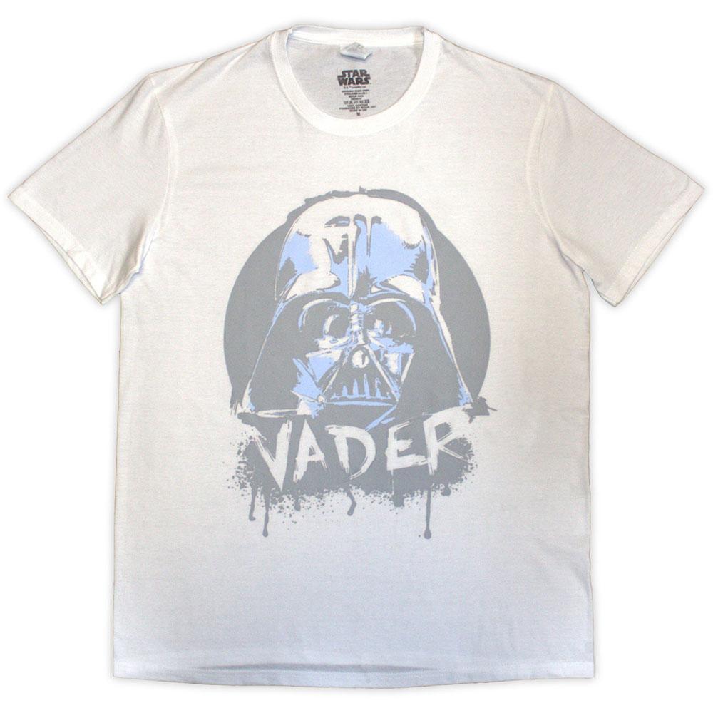 STAR WARS Unisex Adult Darth Vader Spray Paint T-Shirt