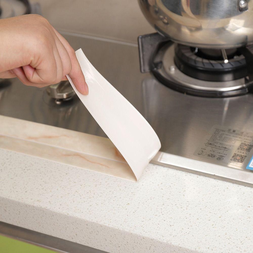 Sealer Wall Sealing Tape Caulk Tape Self Adhesive Caulk Strip Bath & Kitchen Caulking Sealing Tape